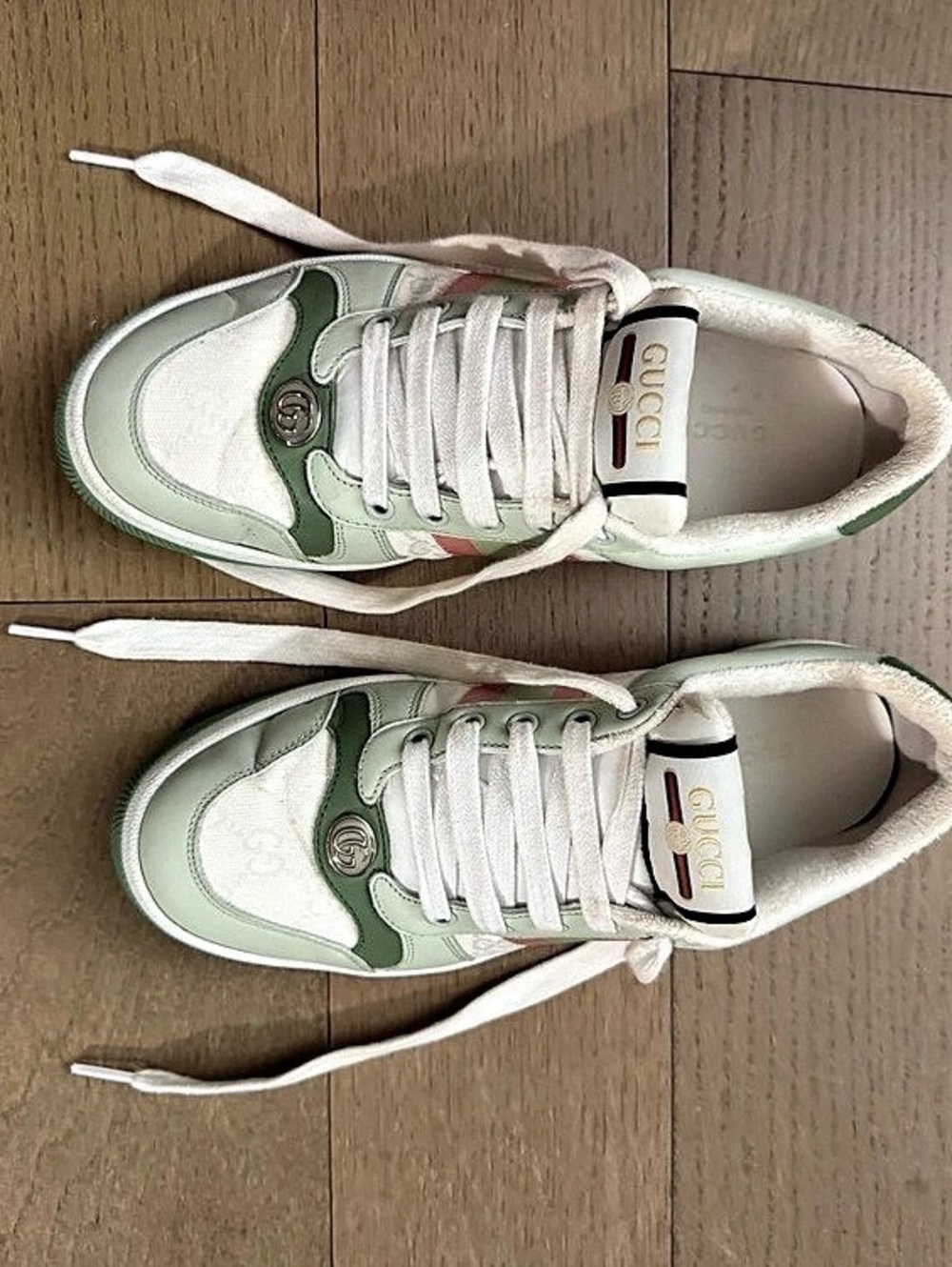 Gucci Tennis 1977 Low-Top Sneaker Green & White